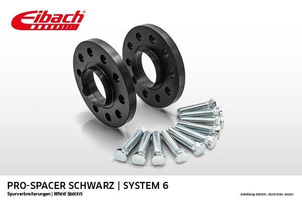 Pro Spacers Porsche 911 11.64-11.90 5x130 15mm Eibach Black