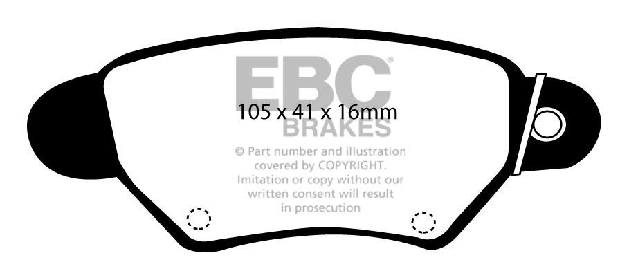 EBC Brakes VAUXHALL BEDRIJFSWAGEN Astravan 2.0 TD (ABS) 98-2001