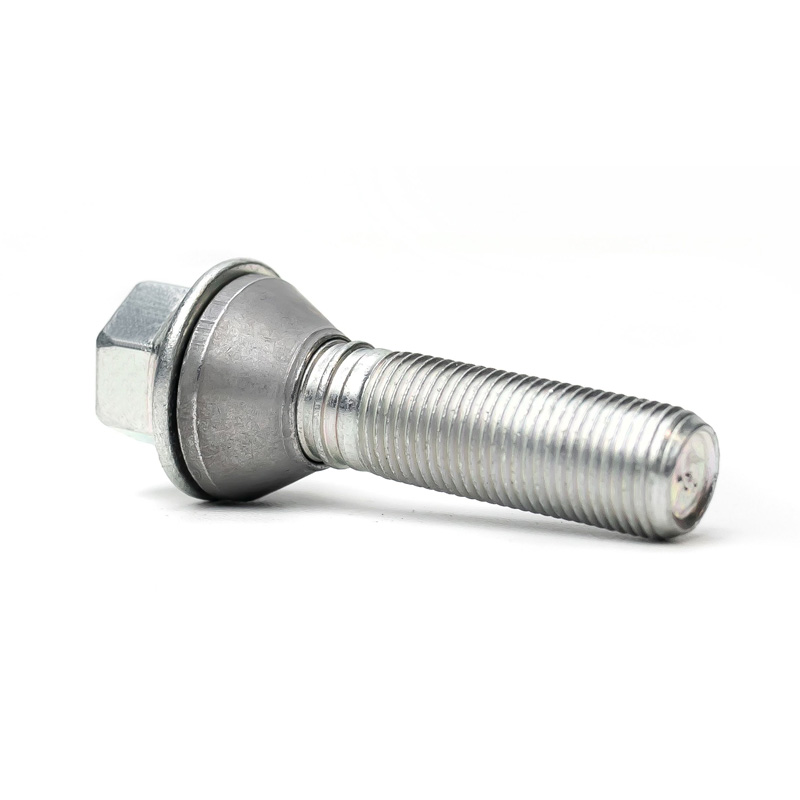 H&R Wielbout konisch met beweegbare ring M14x1.25 - Lengte 46mm (Bv.  BMW)