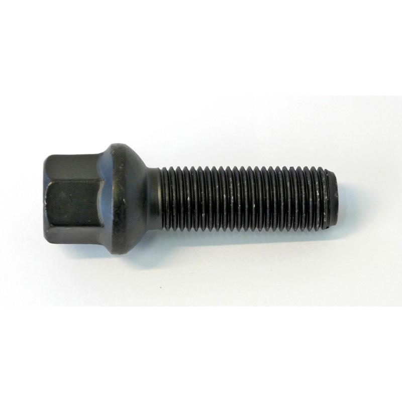 H&R Wielbout bolkonisch R14 M14x1.50 - Lengte 37mm - Zwart