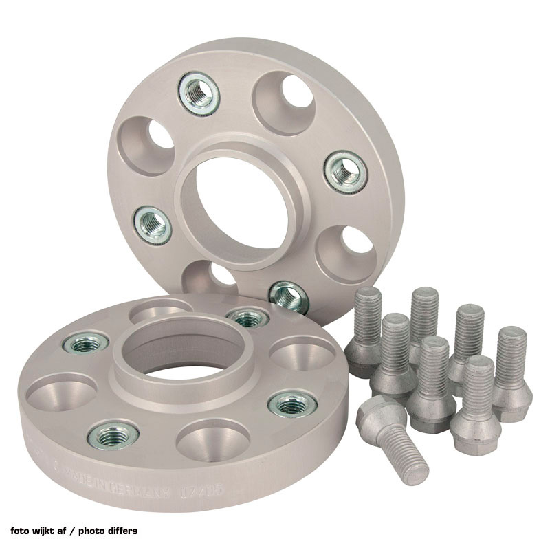 H&R DRA-Systeem Spoorverbreders 25mm 5x108 - Naaf 58mm - Boutmaat M14x1,5 -   Lotus