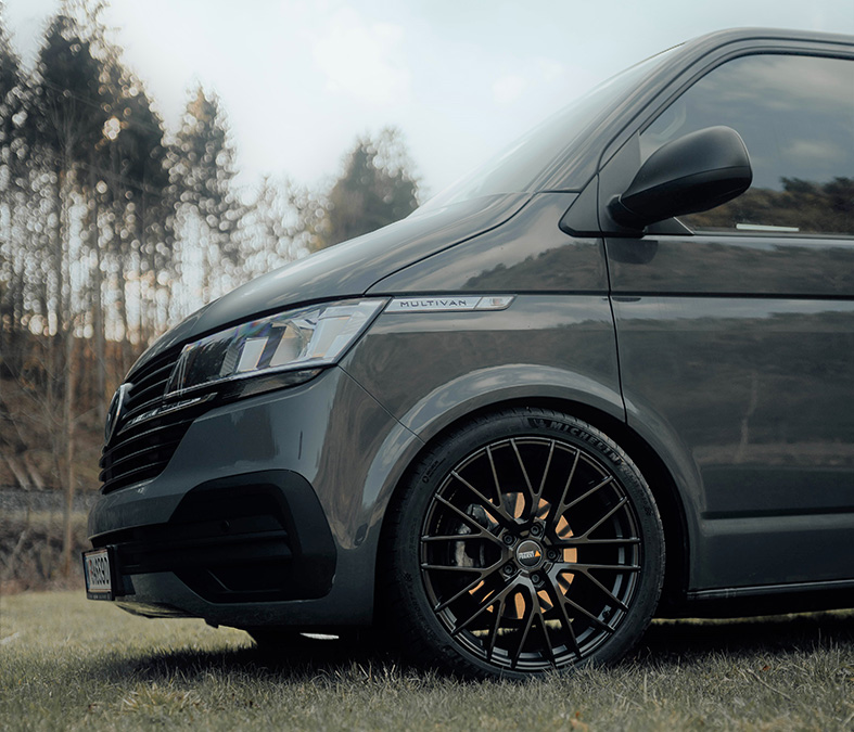 Schroefset Koni VW Transporter T5 & T6 Geel T30 Extra Diep