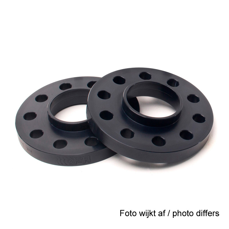 H&R DR-Systeem Spoorverbreders 11mm 5x114,3 - Naaf 66,0mm - Boutmaat M12x1,5 -  Alpine/Renault/Dacia/Mercedes - Zwart