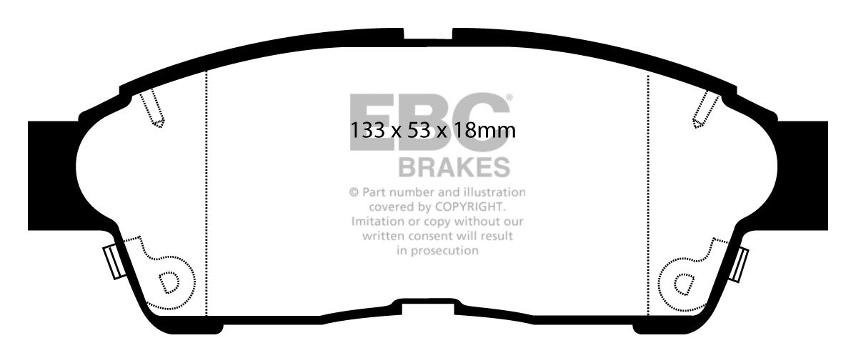 EBC Brakes TOYOTA Corolla 2.0 TD (CDE110)(Japan) 2000-2002 Rembl