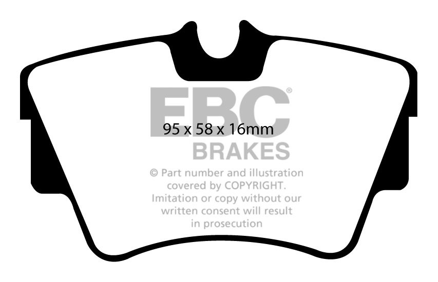 EBC Brakes RENAULT BEDRIJFSWAGEN Trafic 1.9 D 2001-.. Remblokken
