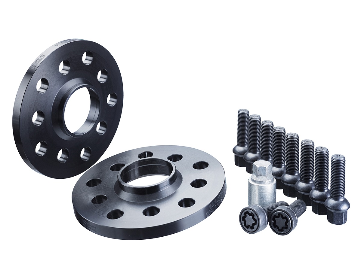 H&R DR-Systeem Spoorverbreders 15mm 5x112 - Naaf 66,5mm - Boutmaat M14x1,25 -   BMW/Toyota/Mini - Zwart