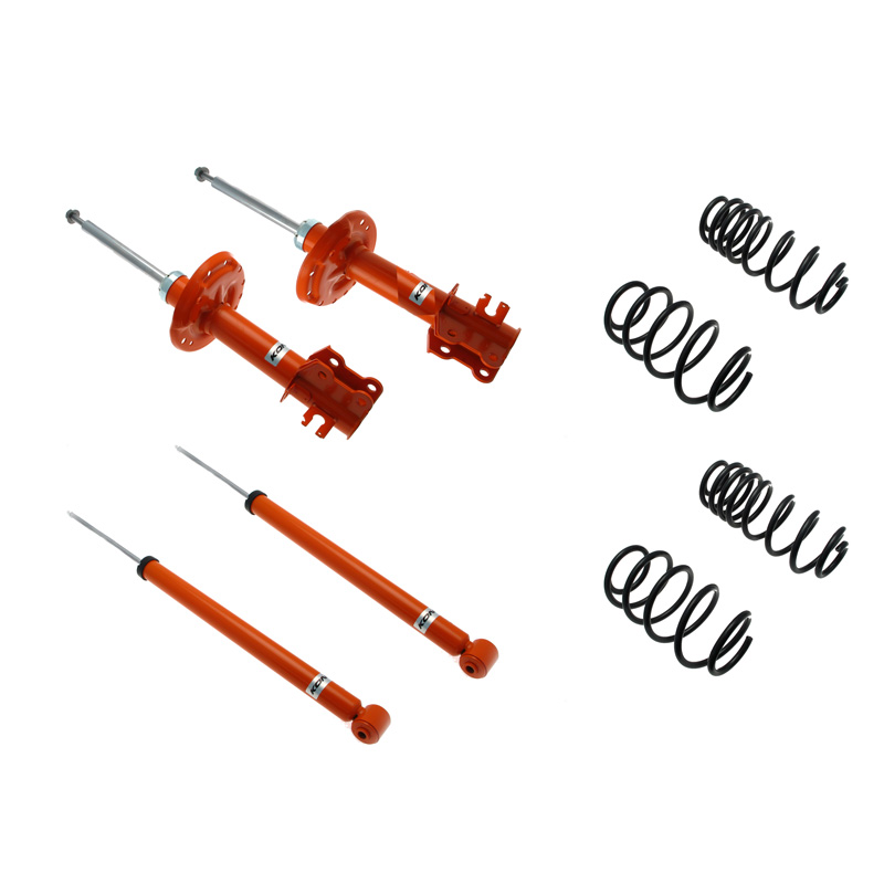 KONI STR.T Kit  Fiat Grande Punto (Evo) / Opel Corsa D 1.0/1.2/1.4/1.6T/1.3CDTi/1.7CDTi / Corsa E 2005-2019 - 20-30/20-30mm - VA-Last -860kg (1120-1313)