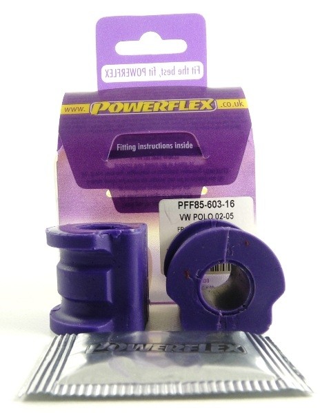 VW POLO MODELS Front Anti Roll Bar Bush 16mm - PowerFlex