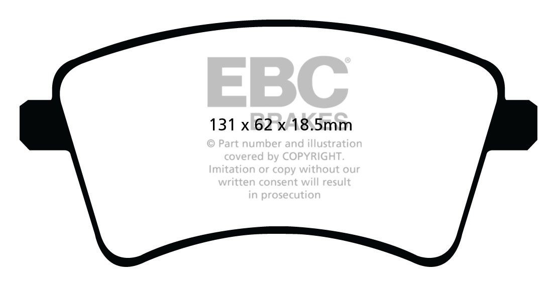 EBC Brakes RENAULT BEDRIJFSWAGEN Kangoo 1.5 D (86) 2008-.. Rembl