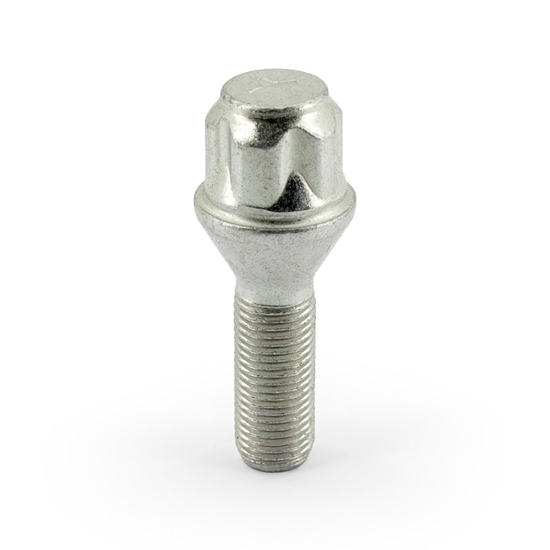 H&R Wielslotenset M12x1.25x30mm konisch - 4 slotbouten incl. adapter