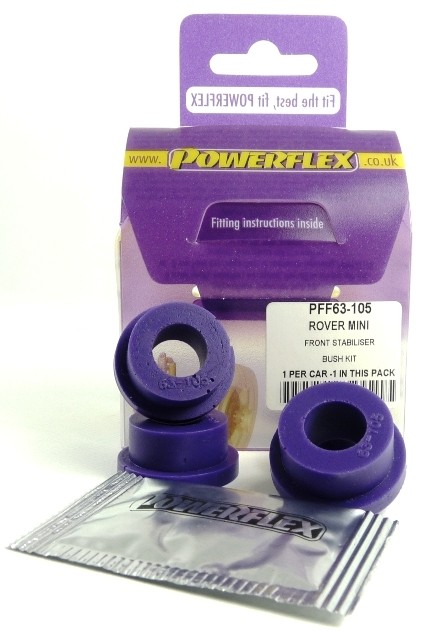 Rover Mini Engine Stabiliser Bar Bush Kit - PowerFlex PFF63-105
