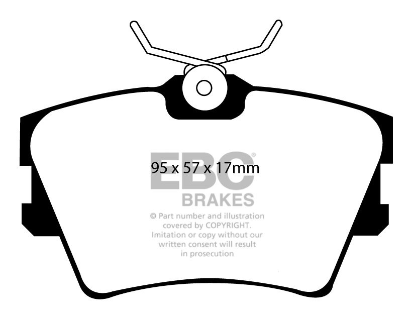 EBC Brakes VW BEDRIJFSWAGEN Transporter (Kombi)/Camper Van 2.5 9