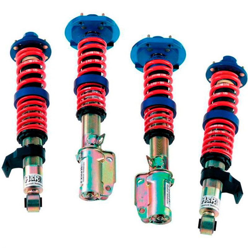 H&R Monotube Schroefset  Toyota Yaris GR 4WD (P21) Facelift 2024- VA30-50/AA25-45mm incl. High-Performance Pakket