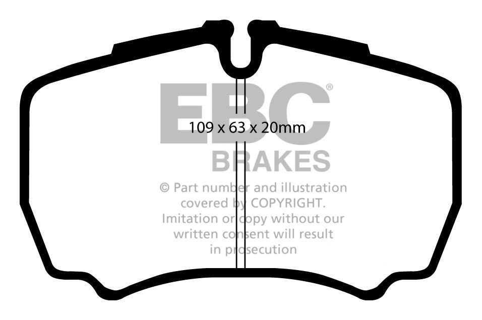 EBC Brakes IVECO BEDRIJFSWAGEN Daily (2006-2011) 45C 2006-2011 R