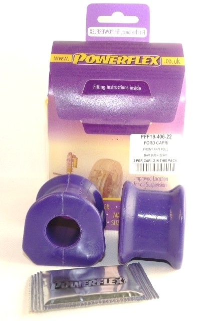 TVR S Series Front Anti Roll Bar Bush 22mm - PowerFlex PFF19-406
