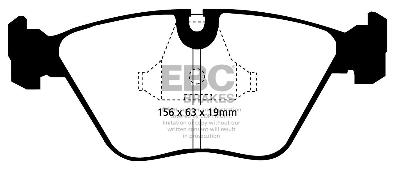 EBC Brakes DODGE (USA) Viper 8.0 1992-2002 Remschijf grooved dis