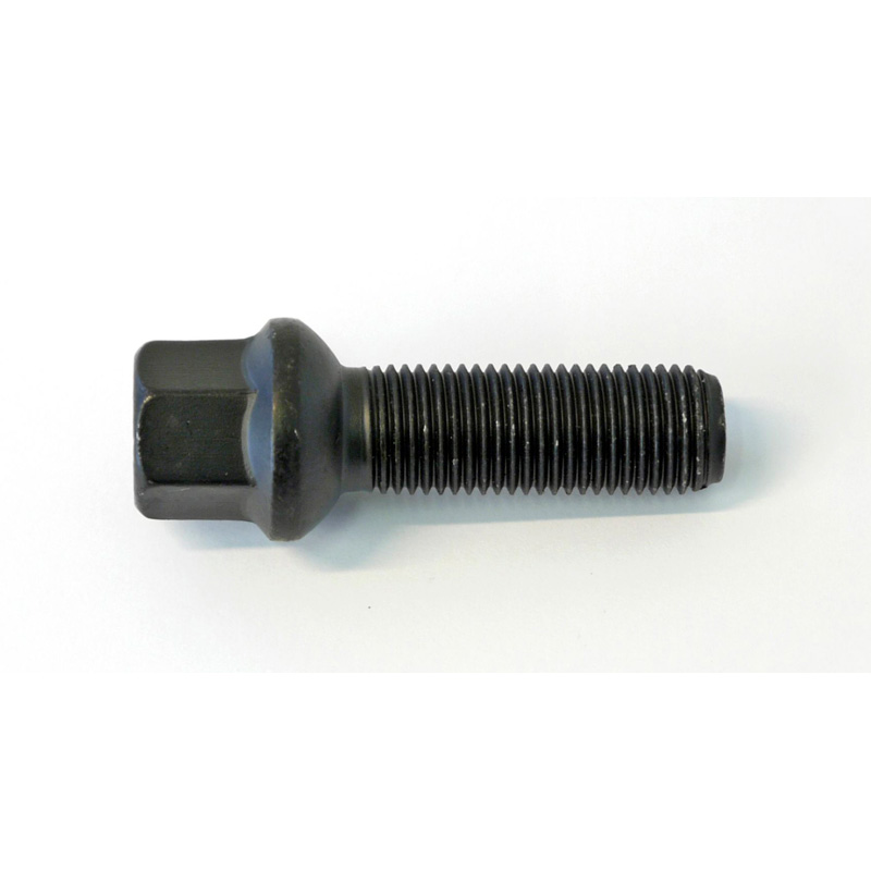 H&R Wielbout bolkonisch R14 M14x1.50 - Lengte 68mm - Zwart
