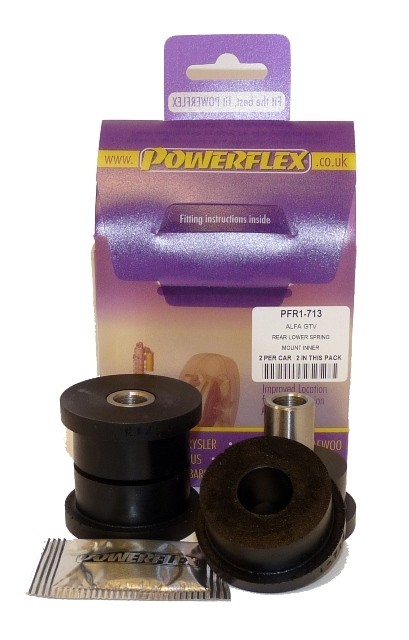 Alfa Romeo Spider, GTV 2.0 & V6  Rear Lower Spring Inner Mount -