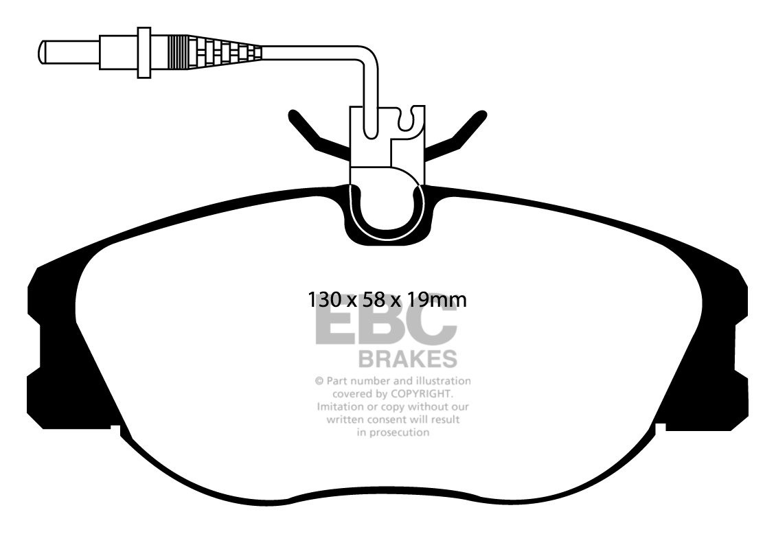 EBC Brakes CITROEN BEDRIJFSWAGEN Dispatch/Jumpy 2.0 D 2000-2006