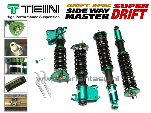 Schroefset NISSAN 180SX TEIN SUPER DRIFT