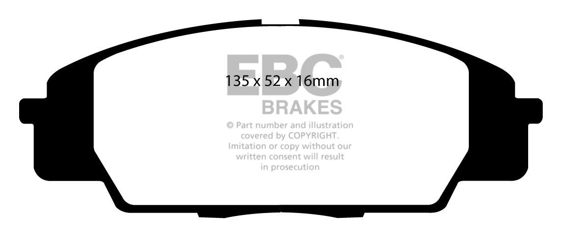 EBC Brakes BMW 2500 2.5 68-77 Remblokken voorzijde