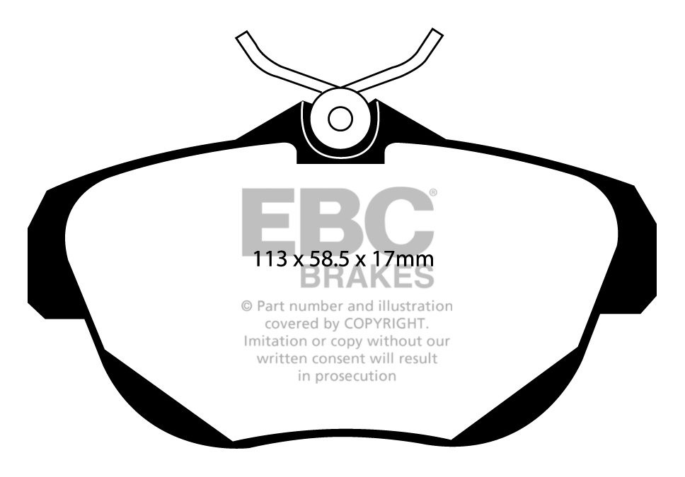 EBC Brakes PEUGEOT BEDRIJFSWAGEN Expert 2.0 TD (120) 2007-.. Rem