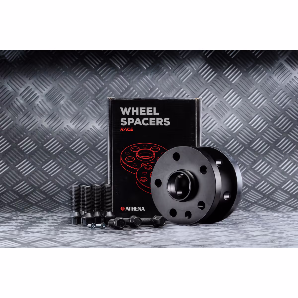 Spoorverbreders 5x120 naaf:72.5 dikte:20mm BMW incl. wielbouten Zwart