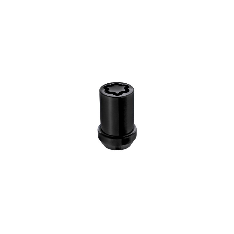 McGard HEX/Tuner Slotmoerenset M12x1.25 Zwart - Konisch - Lengte 21mm