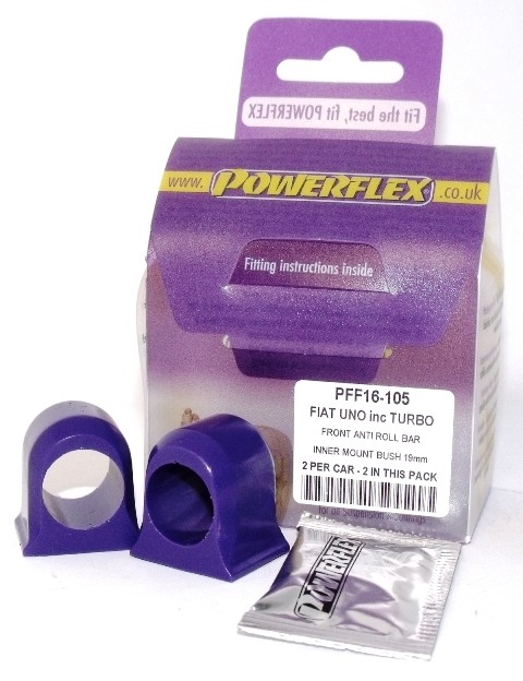Fiat Uno inc Turbo Front Anti Roll Bar Inner Mount - PowerFlex P