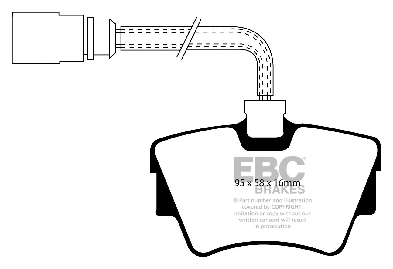 EBC Brakes VW BEDRIJFSWAGEN Transporter (Kombi)/Camper Van 2.8 9