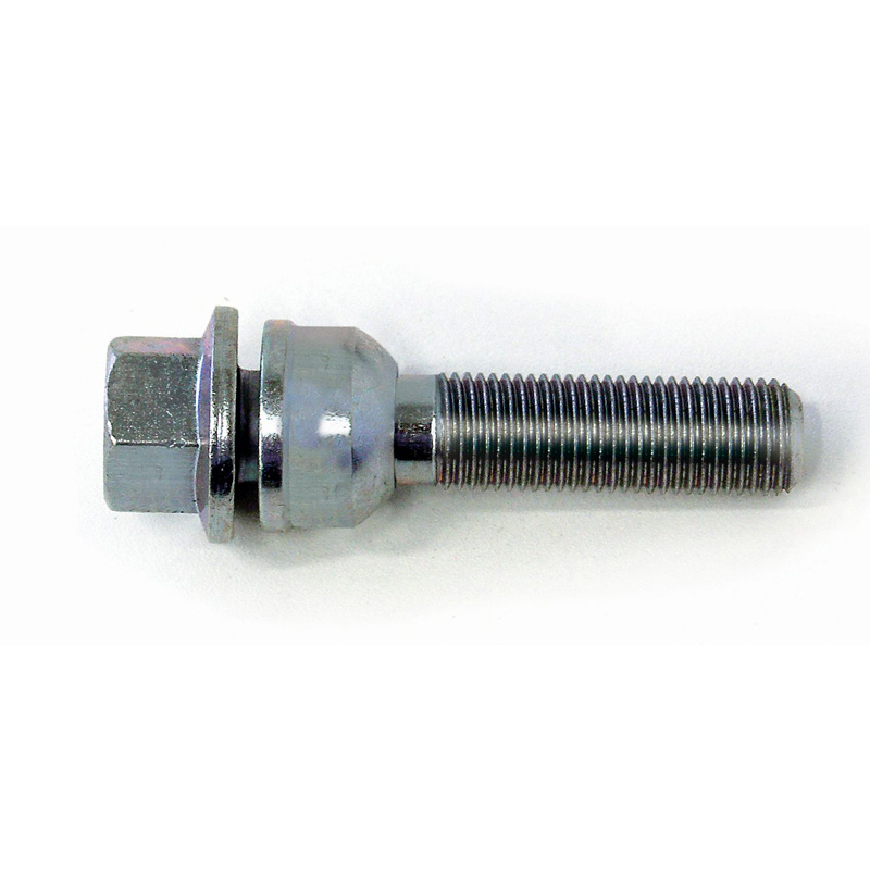 H&R Wielbout bolkonisch met beweegbare ring R14 M14x1.50 - Lengte 38mm (bv.  Audi Q3, Q5)