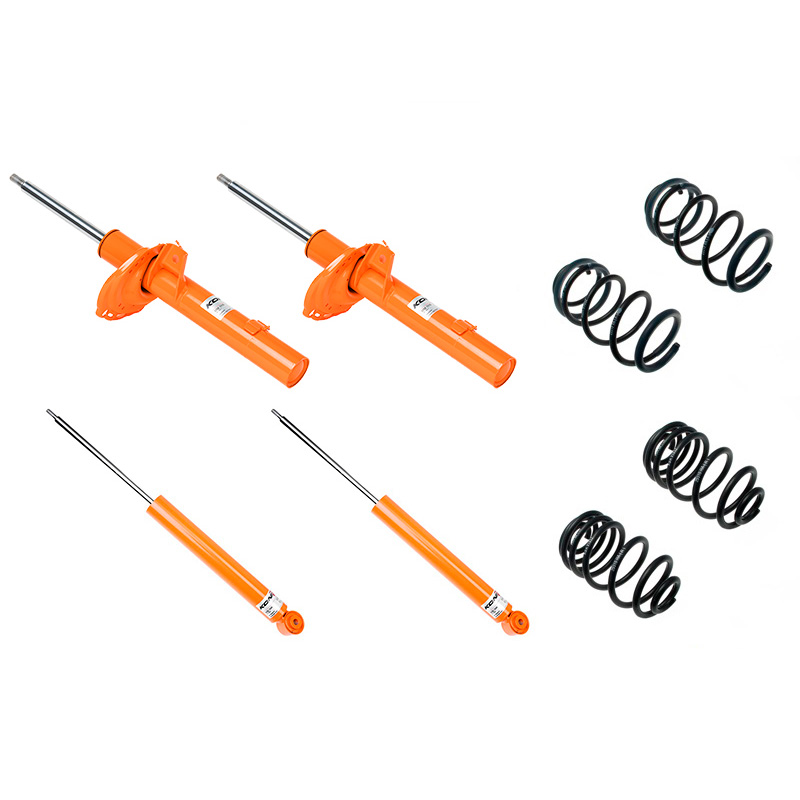 KONI Str.T kit  Seat Leon 5F & Golf VII 50mm veerpoot & multilink-as achter / voor-as gewicht v.a. 1011kg (35mm) (1120-8432)