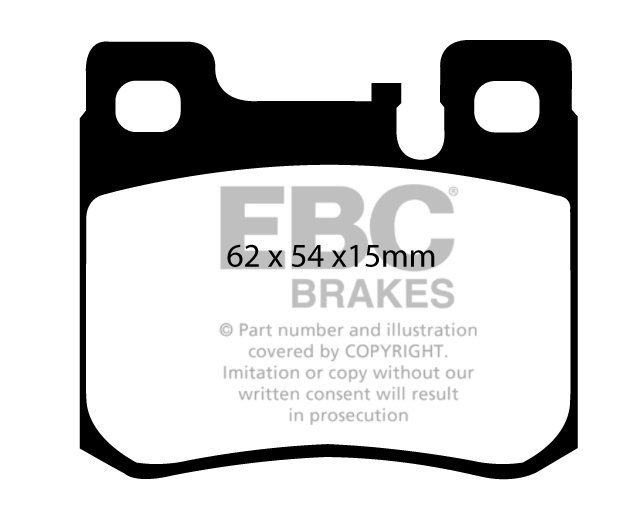 EBC Brakes MERCEDES SLK (R170) SLK230K (2.3 Supercharged) ASR 96