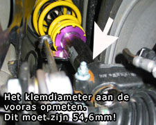Schroefset KW V2 inox VW Caddy SKN 2020-...2wd; Cargo