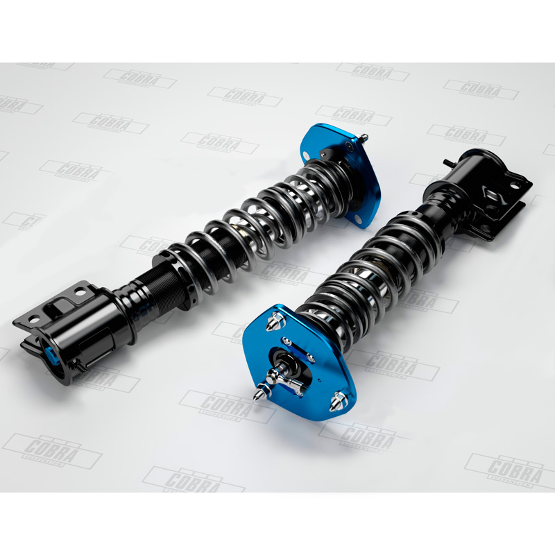 Cobra EVO-R Schroefset  Peugeot 206 HB 1.1/1.4/1.6/1.6 16v/1.4HDi/1.9D/1.6XSi/2.0/2.0GTi/2.0 16v RC/2.0HDi 1998-2007 20-60/20-60mm