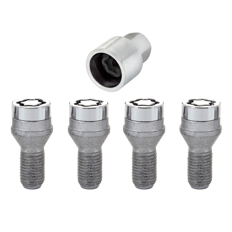 McGard Slotboutenset M12x1.50 - Konisch - Lengte 22,1mm (17mm kop)