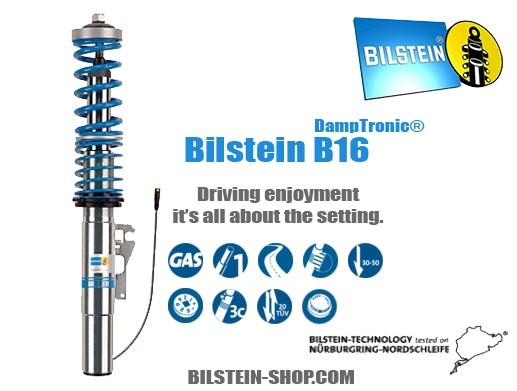 Bilstein Porsche 911 (997) 3.6 Turbo B16 Damptronic Schroefset