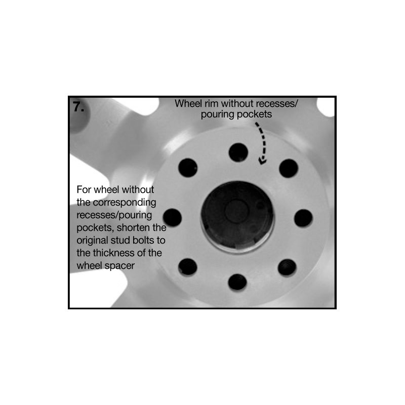 H&R DRM-Systeem Spoorverbreders 28mm 5x150 - Naaf 110mm - Boutmaat M14x1,5 -   Toyota