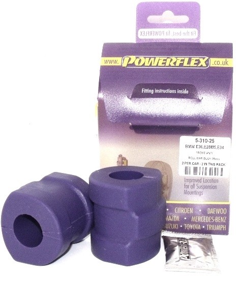 BMW E34 5 Series  Front Anti Roll Bar Mounting 25mm - PowerFlex