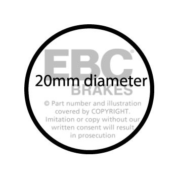 EBC Brakes LEXUS IS200D 2.2 TD 2010-.. Remblokken voorzijde