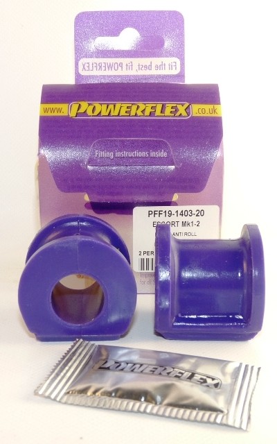 Ford Escort Mk2 Front Anti Roll Bar Mount 20mm - PowerFlex PFF19