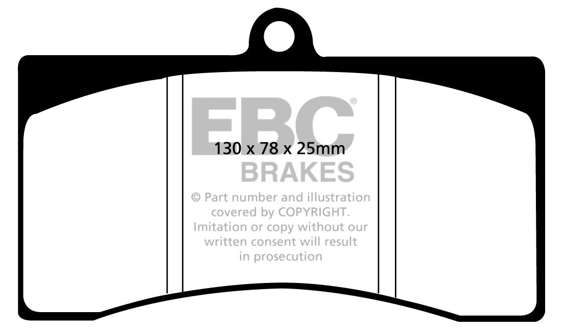 EBC Brakes MERCEDES GLK-Class (X204) GLK280 (3.0) 2008-2009 Remb