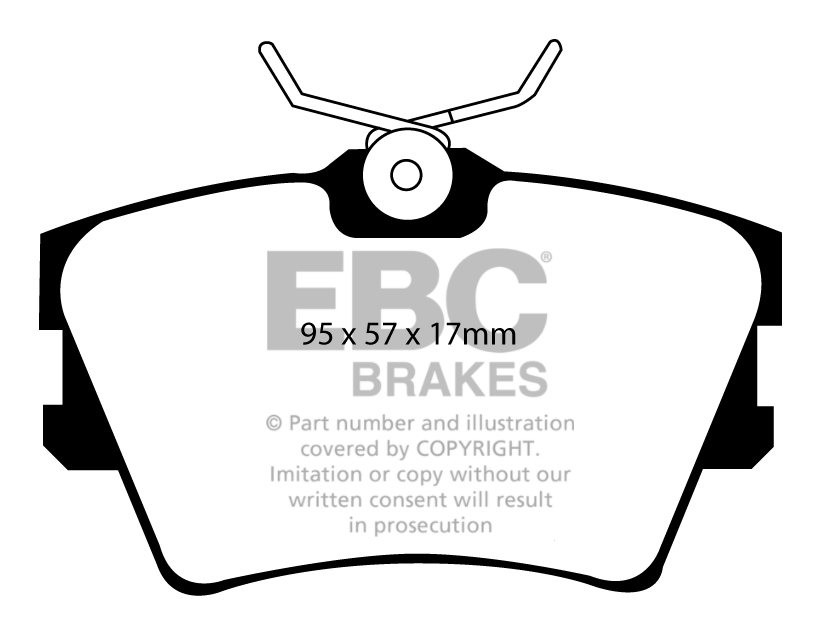 EBC Brakes VW BEDRIJFSWAGEN Transporter (Kombi)/Camper Van 2.5 (