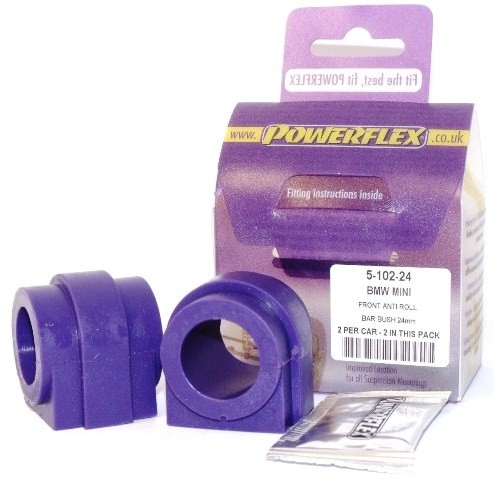 BMW Mini Generation 1 Front Anti Roll Bar Bush 24mm - PowerFlex
