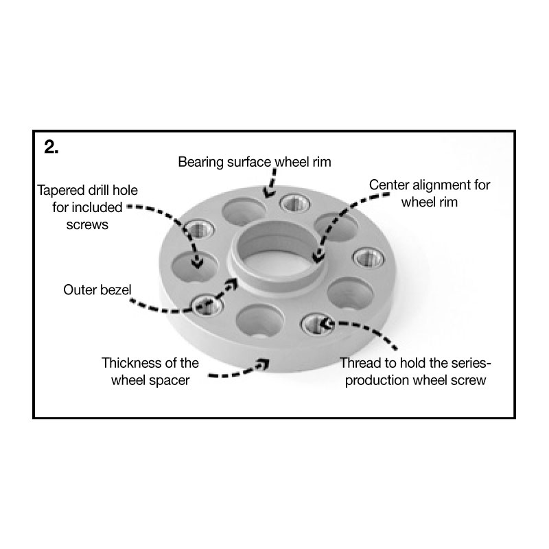 H&R Spoorverbreders 25mm 5x120 - Naaf 72,5mm - Boutmaat M12x1,5 -   BMW