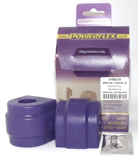BMW E39 5 Series  Front Anti Roll Bar Bush 24mm - PowerFlex PFF5