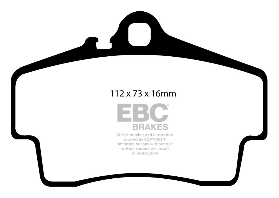 EBC Brakes PORSCHE Boxster Spyder (Cast Iron Discs only) 3.4 201