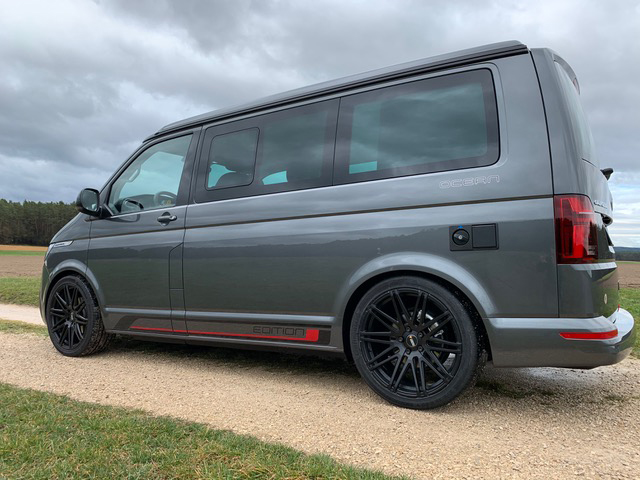 Schroefset Koni VW Transporter T6.1 Geel T32