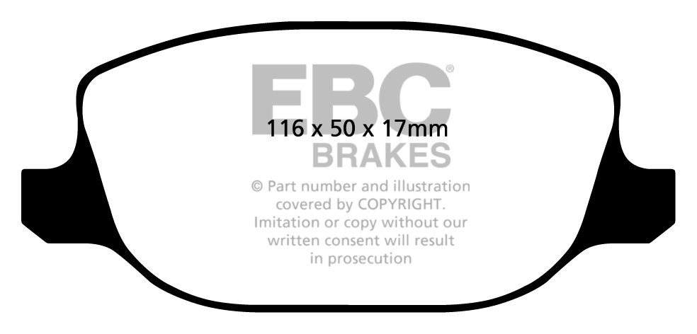 EBC Brakes ALFA ROMEO Alfa 159/159 Sportwagon 1.9 TD (150) 2008-