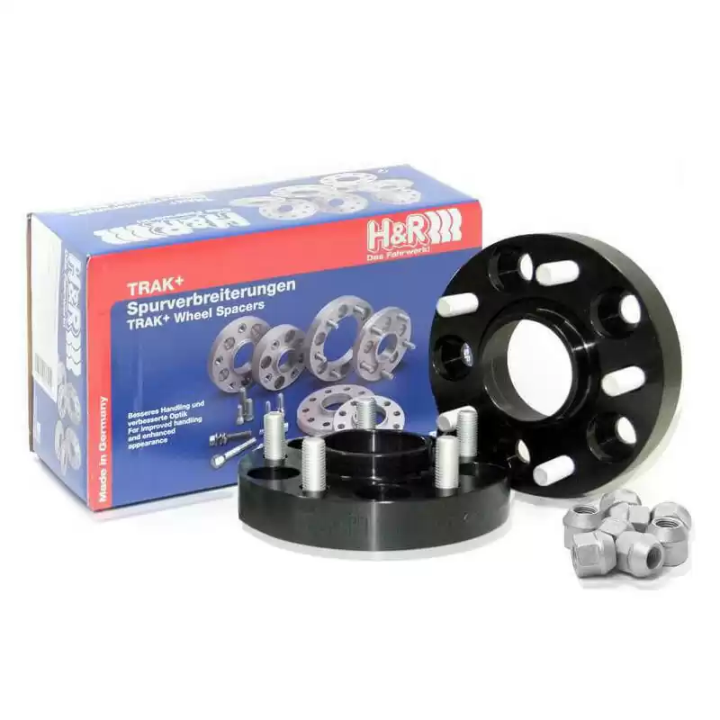 H&R DRM-Systeem Spoorverbreders 20mm 5x100 - Naaf 56,0mm - Boutmaat M12x1,25 -   Subaru/Toyota - Zwart
